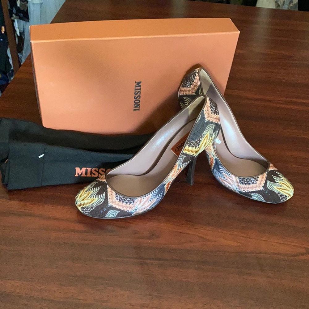 Missoni high heels